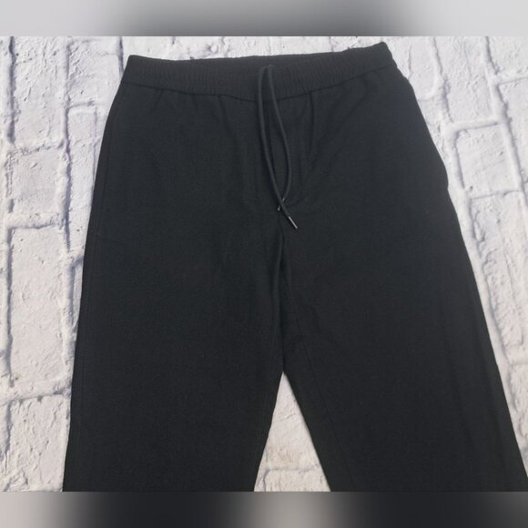 Moncler Men's Sweatpants Wool Nylon Black Size XS 28-31W - Picture 2 of 14